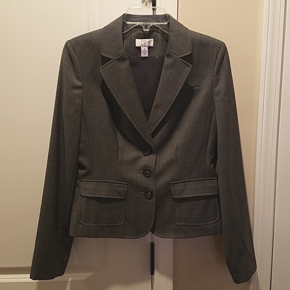 Ann Taylor Loft wool blend jacket